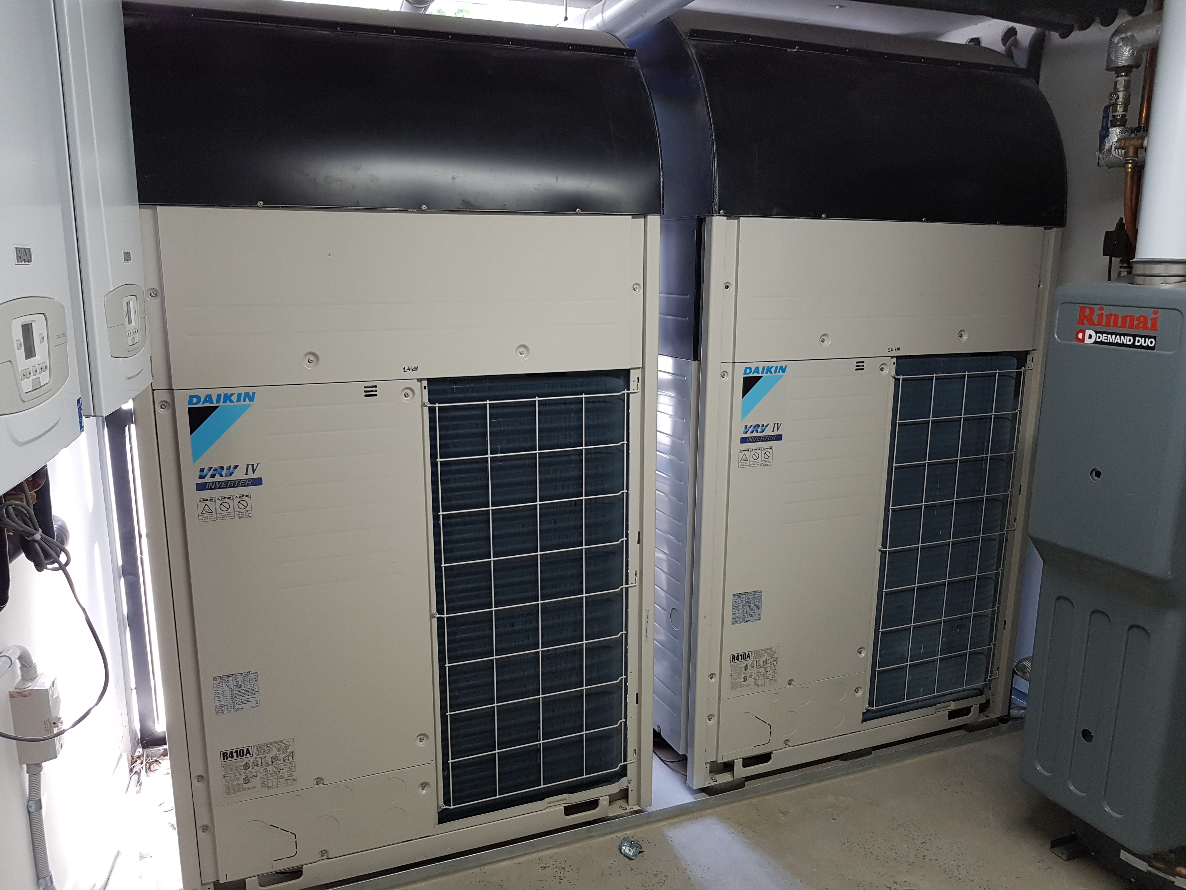Daikin VRV plant room